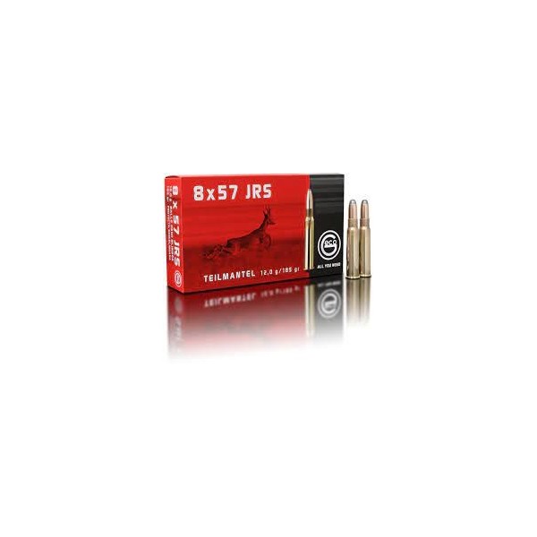 MUNITION GECO SOFT POINT 8 57 JRS 185 GRS