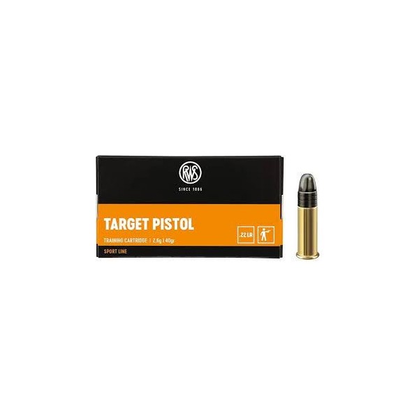 CARTOUCHES RWS TARGET PISTOL 22LR