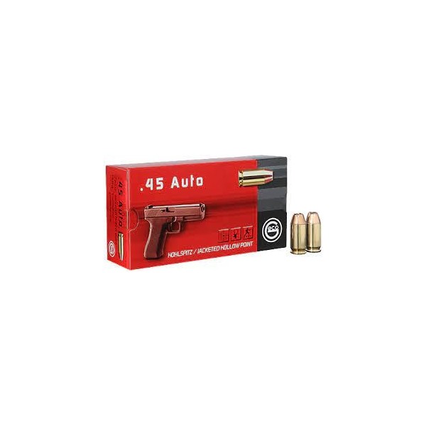 MUNITION GECO 45 ACP FMJ 230 GRS