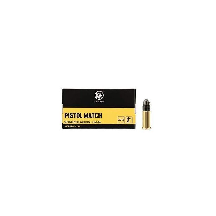 MUNITION RWS 22 LR PISTOL MATCH