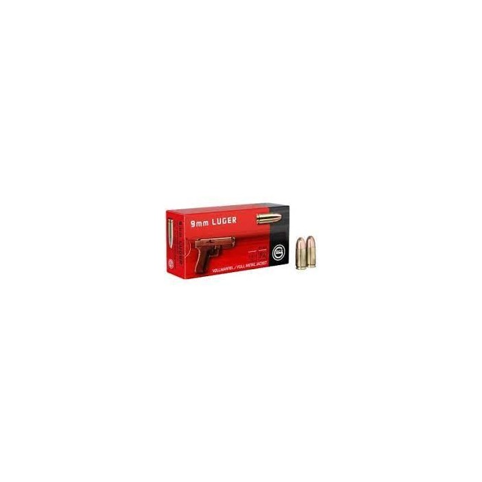 MUNITION GECO 9MM LUGER FMJ 124 GRS