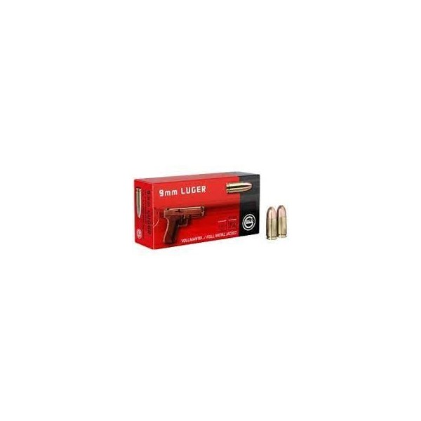 MUNITION GECO 9MM LUGER FMJ 124 GRS