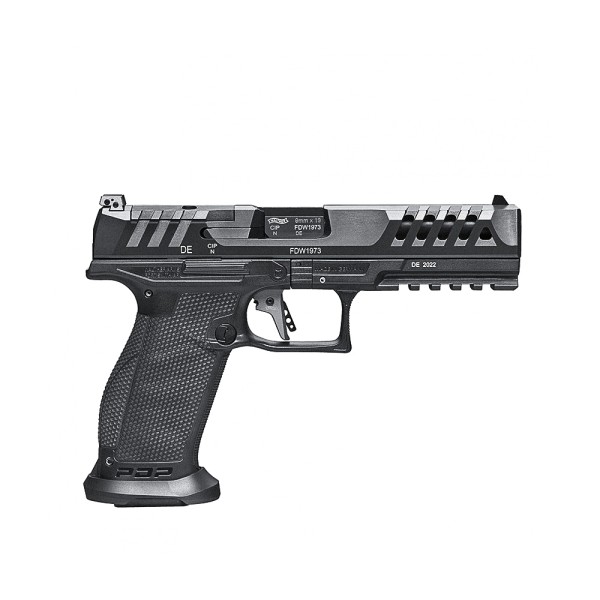 Pistolet Walther PDP Match Polymere FS 5" 9X19 mm 18-20 Coups