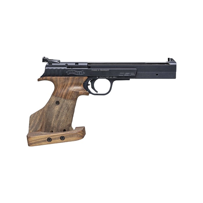 Pistolet Walther CSP Expert Noyer