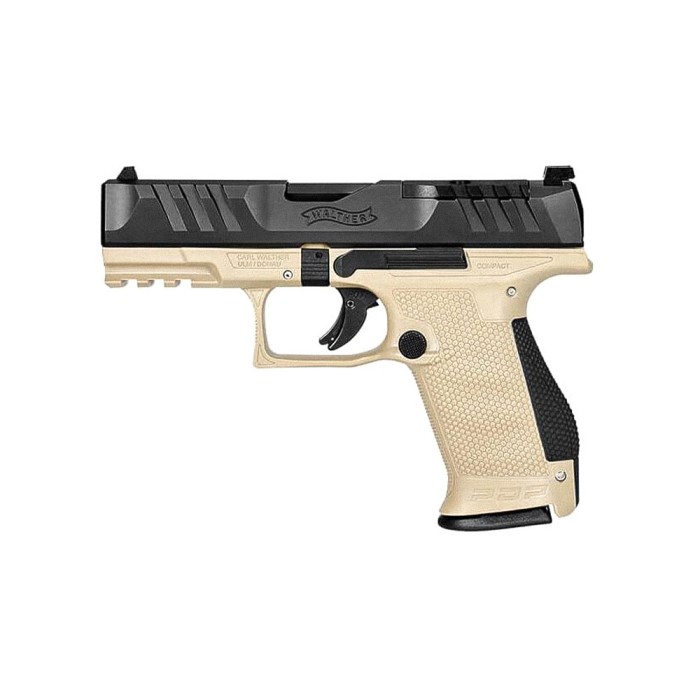 Pistolet Walther PDP C 4" 9X19 mm FDE 15 Coups