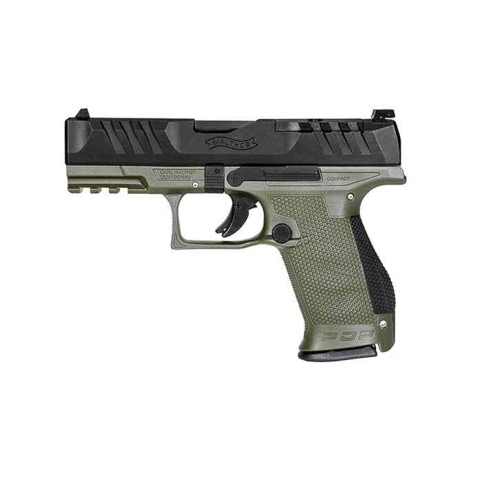 Pistolet Walther PDP C 4" 9X19 mm Od Green 15 Coups