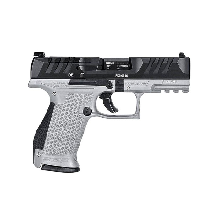 Pistolet Walther PDP C 4" 9X19 mm Tungsten Grey 15 Coups
