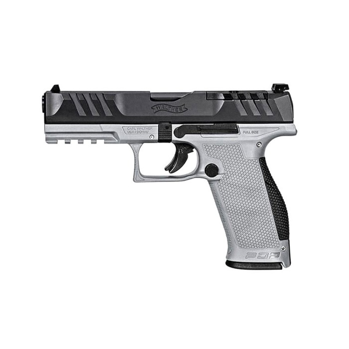 Pistolet Walther PDP FS 4,5" 9X19 mm Tungsten Grey 18 Coups