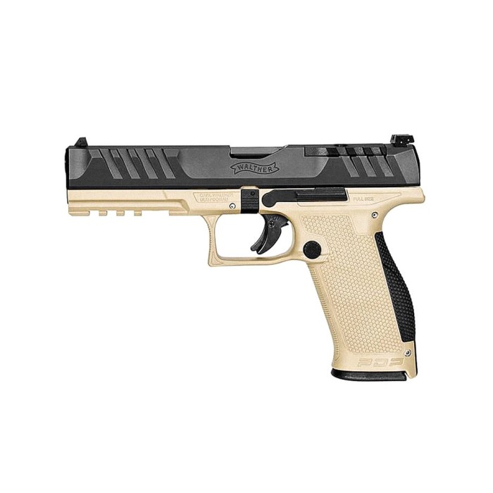 Pistolet Walther PDP FS 5" 9x19 mm FDE 18 Coups