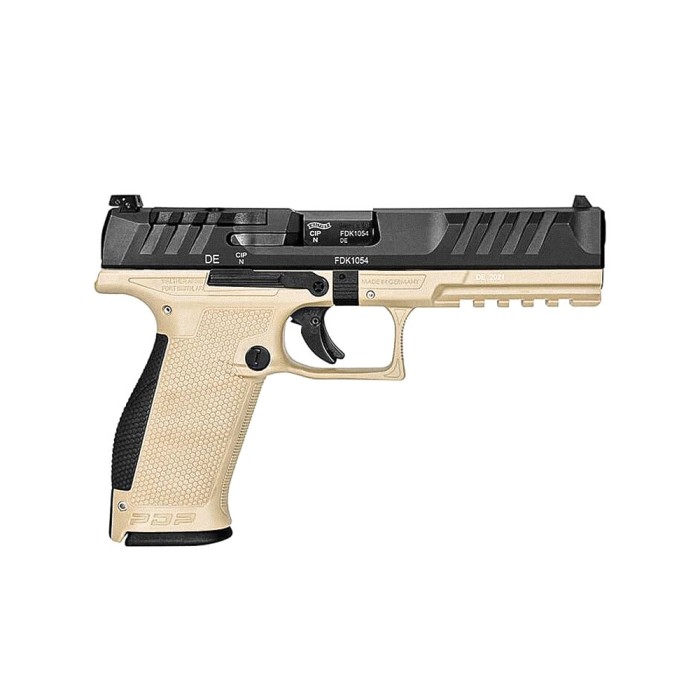 Pistolet Walther PDP FS 5" 9x19 mm FDE 18 Coups