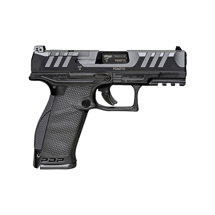 Pistolet Walther PDP FS 4" 9x19 mm 18 Coups