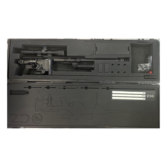 CARABINE CZ TSR 308WIN + LUNETTE DELTA STRYKER HD 4.5-30X56