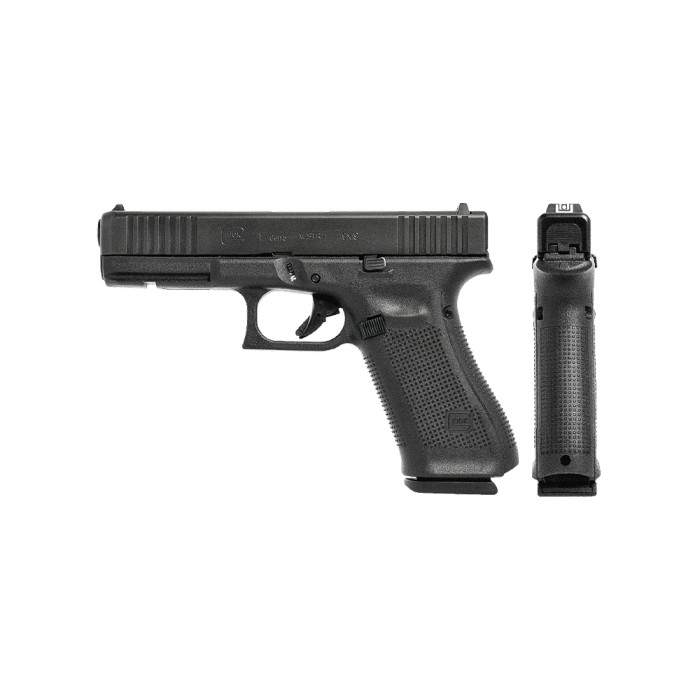 Pistolet Glock 17 Gen5 FS MOS Noir 9x19 mm