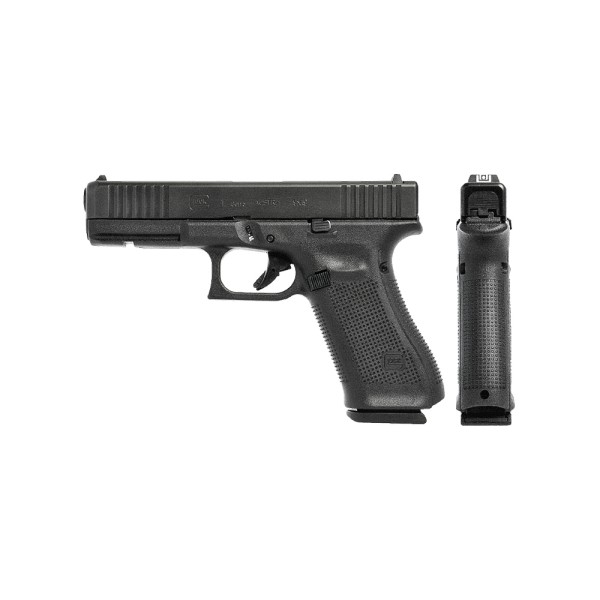 Pistolet Glock 17 Gen5 FS MOS Noir 9x19 mm