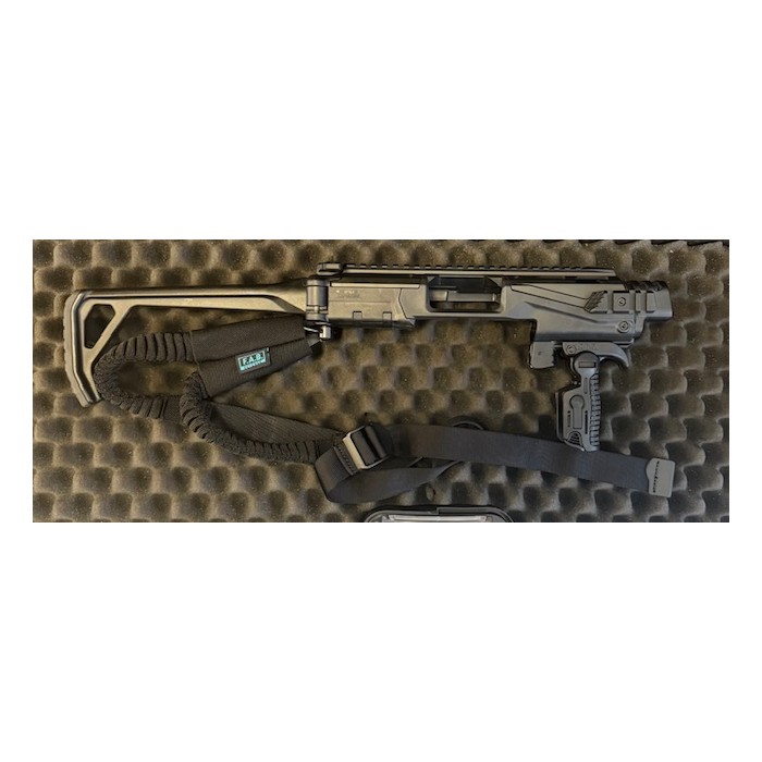 KPOS SCOUT F.A.B DEFENSE AVEC SANGLE - POUR GLOCK (JAMAIS SERVI)