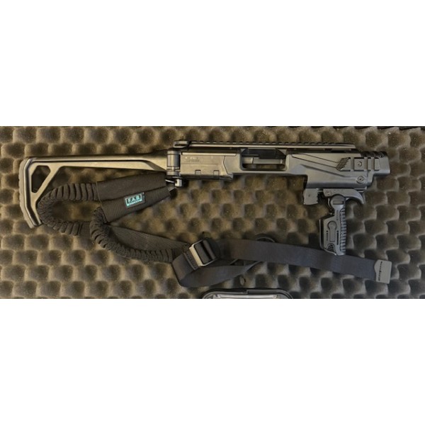 KPOS SCOUT F.A.B DEFENSE AVEC SANGLE - POUR GLOCK (JAMAIS SERVI)