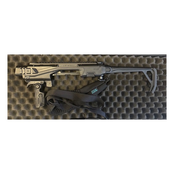 KPOS SCOUT F.A.B DEFENSE AVEC SANGLE - POUR GLOCK (JAMAIS SERVI)