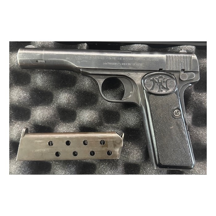 PISTOLET BROWNING 1910/22 FN Herstal –  7.65 - Marquage Waffenamt "WaA140"