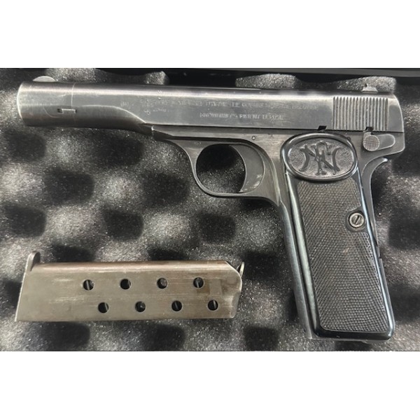PISTOLET BROWNING 1910/22 FN Herstal –  7.65 - Marquage Waffenamt "WaA140"