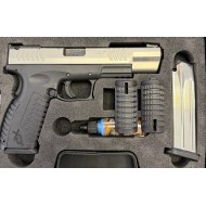 PISTOLET ISSC M22 FILETÉ BICOLORE + SILENCIEUX