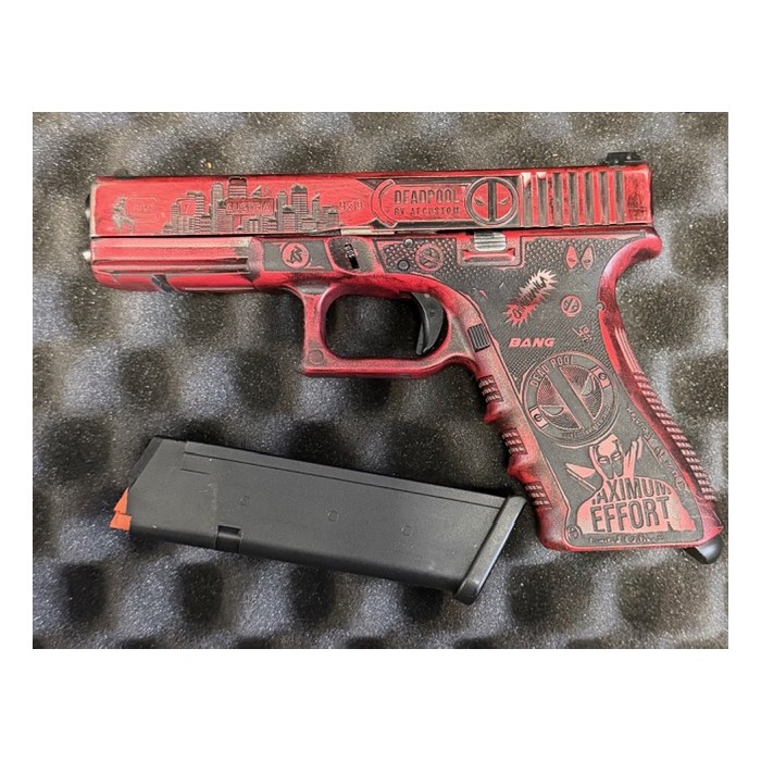 PISTOLET GLOCK 17 "DEADPOOL"