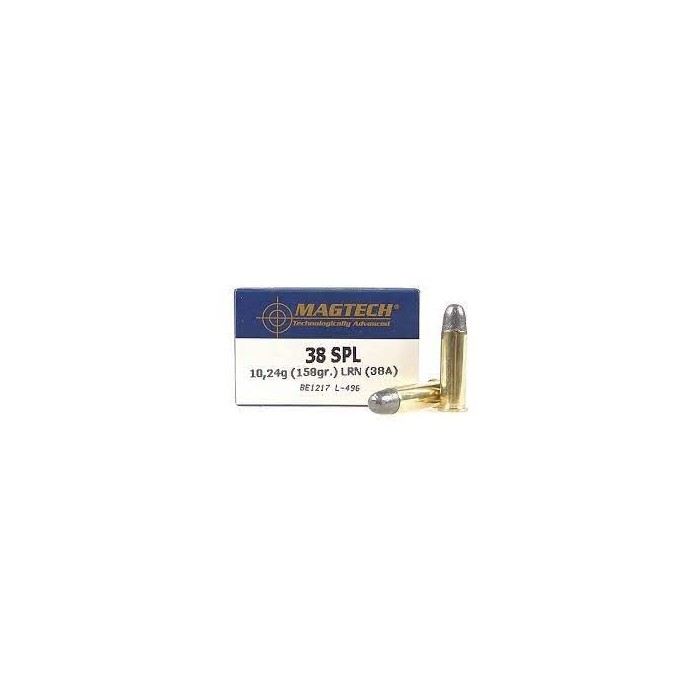 MUNITION MAGTECH 38SP LRN