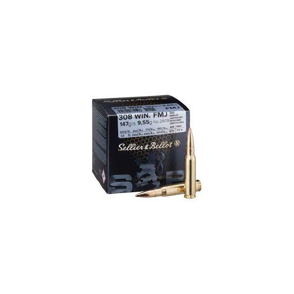 MUNITION SELLIER BELLOT 308 WIN