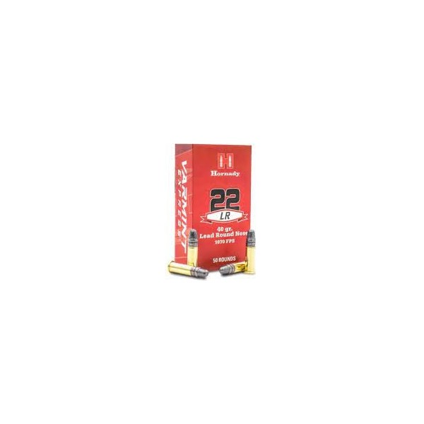 MUNITION HORNADY 22LR 40GR